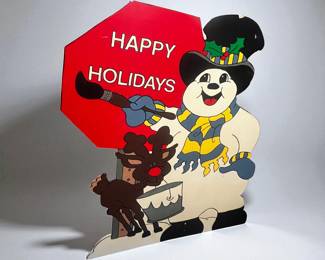 4 ft holiday decor 75.00