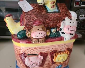 VTG Noah's Ark cookie jar