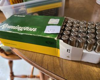 mixed firearm ammo: 38 Special, 22 cal