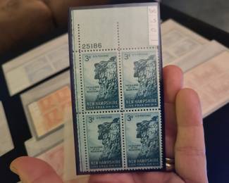 vintage stamp collection