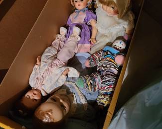 vintage bisque dolls, Pluto