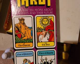 vintage The tarot game