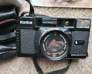 Vintage Konica camera