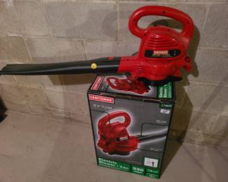 Craftsman blower/vac