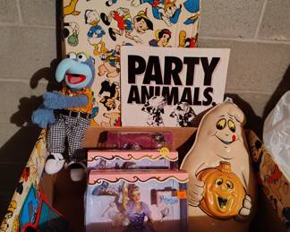 vintage toys, Disney, Gonzo muppets, ghost