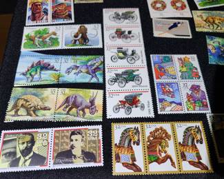 vintage stamp collection