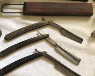 vintage shaving blades