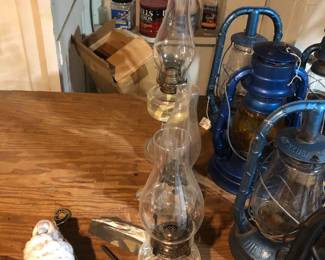 oil lamps
