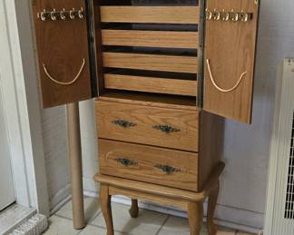 Powell Jewelry Cabinet