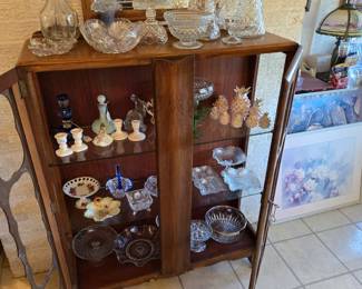 Vintage Curio Cabinet