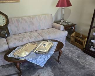 Queen Anne Coffee Table with Two End Tables