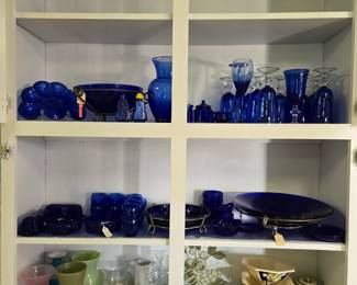 Blue Cobalt Glass