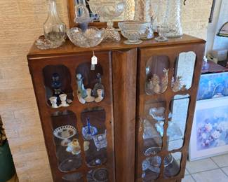 Vintage Curio Cabinet
