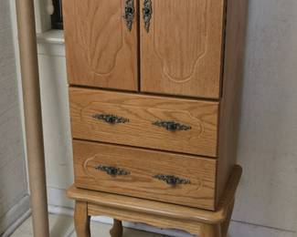 Powell Jewelry Cabinet