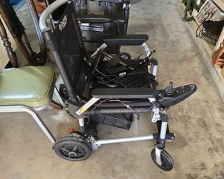 Zoomer Lightweight Folding Power Chair, Wheelchair, Walker