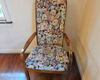 2 of 2 Floral Arm Chairs