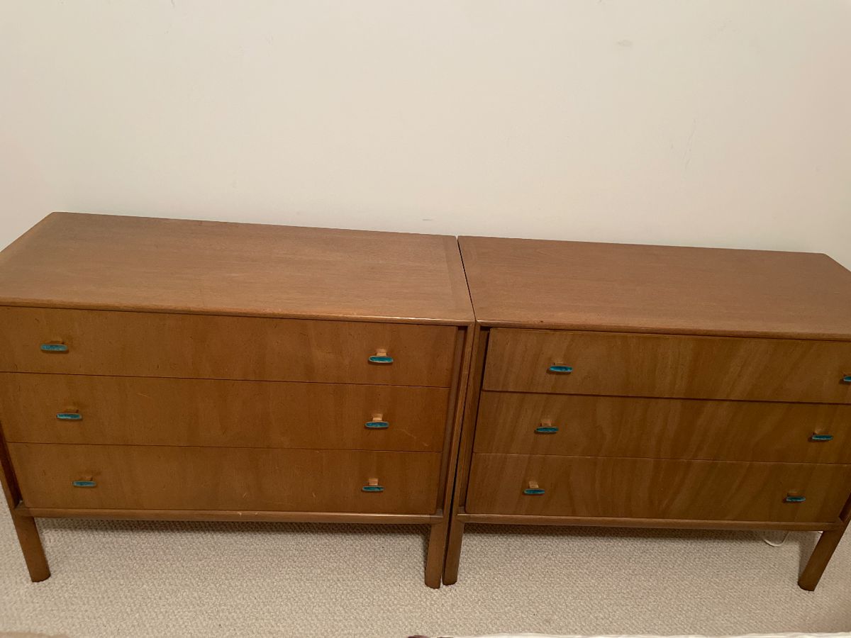 2 great dressers, match the desk. Made in NC.