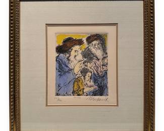 Ira Moskowitz, 'Study', Color Etching, Signed and Numbered
