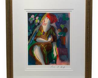 Linda Le Kinff (French, b. 1949) Serigraph, Limited Edition 91/350