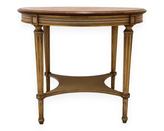 John Widdicomb Louis XVI Style Round Side Table