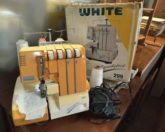 White model 299 speedylock