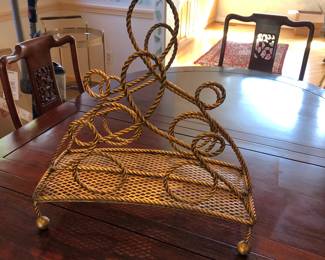 Mid Century or 70's Magazine rack