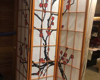 Chinese folding screen