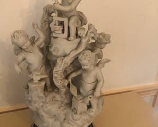 Antique Bisque Grouping Centerpiece