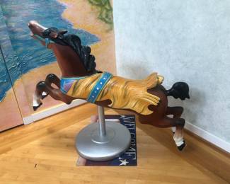 Balboa Park Original Carousel Horse