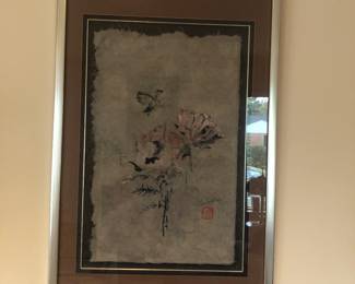 Chinese Watercolor Color Print