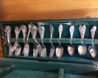 Antique Silverplate Flatware