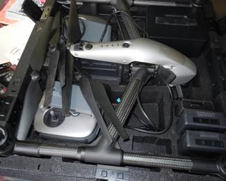 
DJI INSPIRE 2 DRONE  MOD T650A
DJI MOD. GL6D10A CONTROLLER (X2)
DJI ZENMUSE X7 CAMERA
INSPIRE 2 CHARGING HUB MOD IN2CH