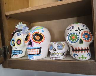 Day-of-the-dead decor