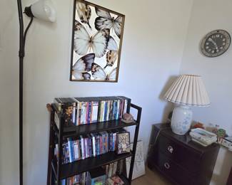 DVDs, CDs, lamps, nightstands and more