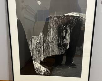 Framed Ansel  Adam’s picture of Half Dome