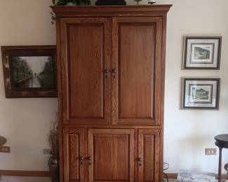 The entertainment cabinet will be available for pre-sale