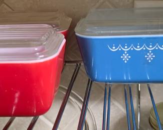 Fridgies, vintage Pyrex