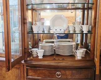 Nikko Vintage White China Dish set