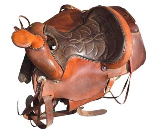 Monroe Veach Western Saddle 