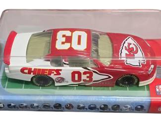 Dale Earnhardt collectible Chiefs car