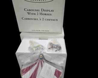 Hallmark large Carousel Keepsake