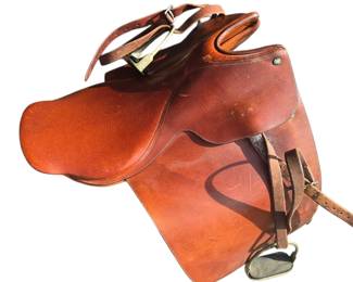 Crosby Lane Fox English Riding Saddle 