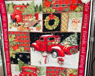 HAND- stitched by local artist Kim Beck