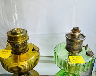 Several Aladdin lamps