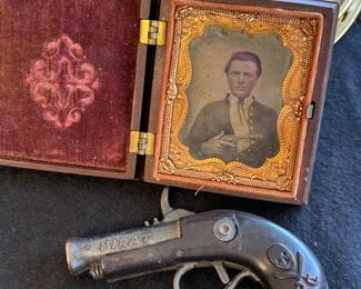 Antique daguerreotype