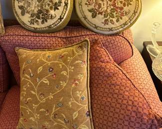 Decorative throw pillows