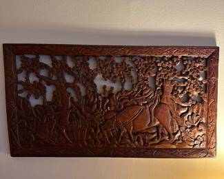 Wooden wall art