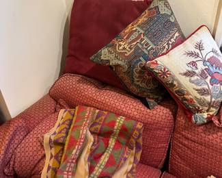 Antique handmade wool blankety