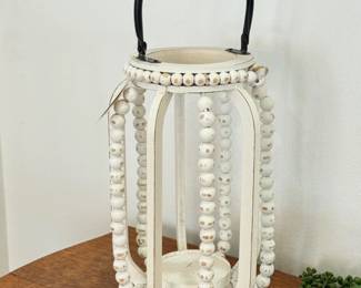 95 FarmhouseStyleWoodBeadedLantern