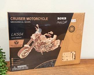92 RokrCruiserMotorcycleLK5043DWoodenPuzzleKit